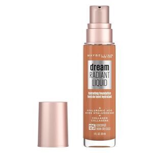 125 Coconut Maybelline Dream Radiant Liquid Hydrating Foundation + Collagen